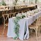 12 Pack Eucalyptus Garland,Artificial Eucalyptus Leaves Table Greenery Garland Wreath Vines for Wedding Party Table Fireplace Bedroom Wall Room Decor
